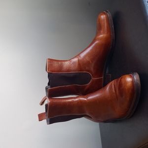 Lauren Ralph Lauren Leather Chelsea Boots